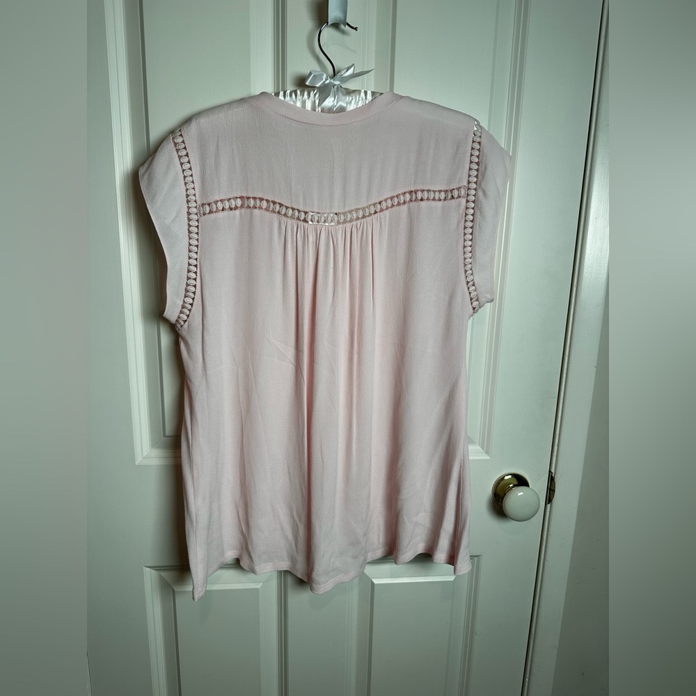 Rebecca Taylor Light Pink Blouse - Picture 4 of 6